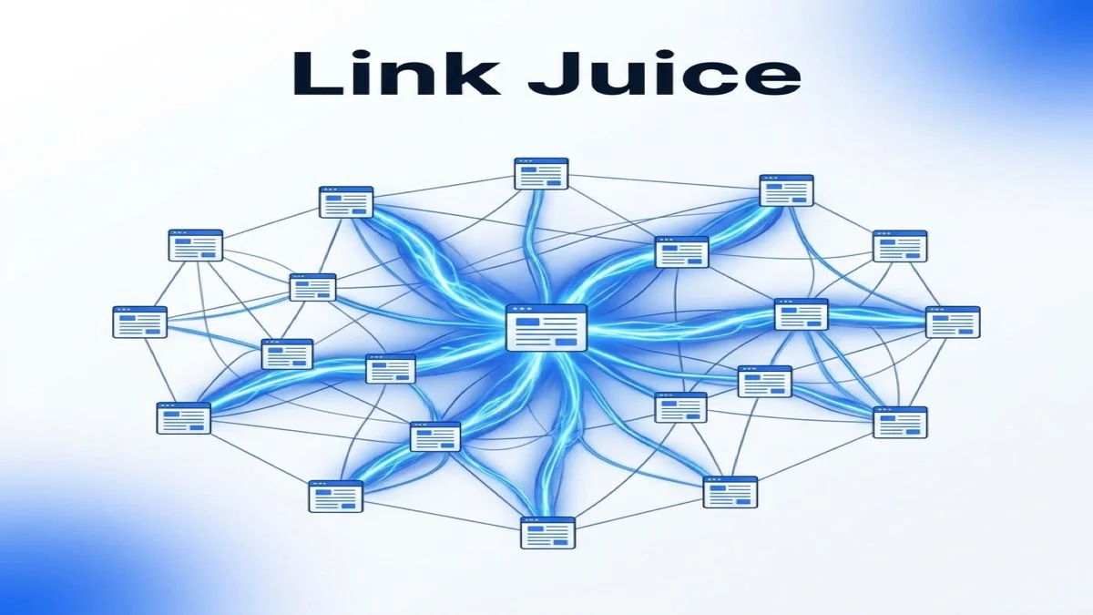 Link Juice — przepływ wartości SEO między stronami